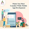 Appsinvo - Points You Must Consider While Mobile App Develop Logo